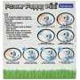 LEXIBOOK Mini robot pes interaktivní chodící na baterie Světlo Zvuk