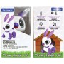 LEXIBOOK Mini robot králík interaktivní chodící na baterie Světlo Zvuk