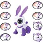 LEXIBOOK Mini robot králík interaktivní chodící na baterie Světlo Zvuk