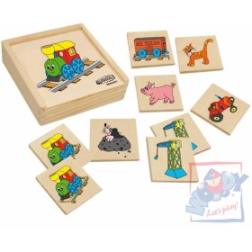 WOODY DŘEVO Pexeso Mašinka *DŘEVĚNÉ HRAČKY*