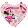 Sada krásy Disney Minnie Mouse srdce dětské šminky oční stíny + lesky na rty