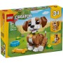 LEGO CREATOR Roztomilá zvířata: Štěňátko 3v1 31382 STAVEBNICE
