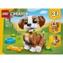 LEGO CREATOR Roztomilá zvířata: Štěňátko 3v1 31382 STAVEBNICE
