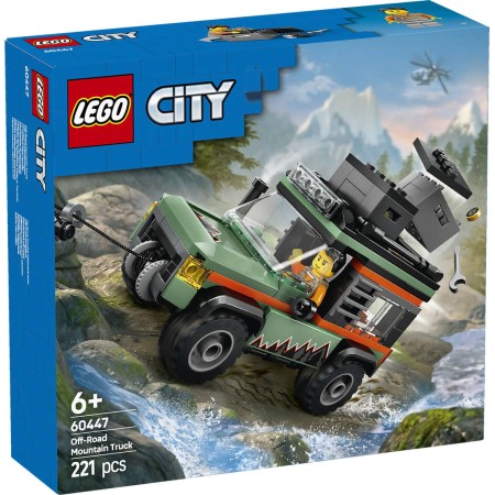 LEGO CITY Terénní horské nákladní auto 4x4 60447 STAVEBNICE