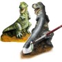 SES CREATIVE Sádrový T-Rex kreativní set k odlévání z gumové formy