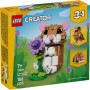 LEGO CREATOR Roztomilý křeček s květinou 3v1 31376 STAVEBNICE