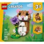 LEGO CREATOR Roztomilý křeček s květinou 3v1 31376 STAVEBNICE