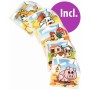 EICHHORN DŘEVO Obrázkové kostky kubus zvířátka farma set 9ks