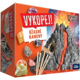 ALBI Vykopej! Úžasné kameny malý mineralog