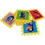 Měkké bloky 6ks pěnový koberec Krtek (Krteček) puzzle podložka na zem