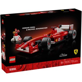 LEGO ICONS Auto Ferrari F2004 a Michael Schumacher 11375 STAVEBNICE