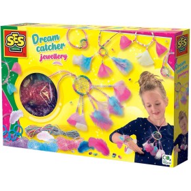 SES CREATIVE Výroba třpytivého lapače snů kreativní set s korálky 400ks