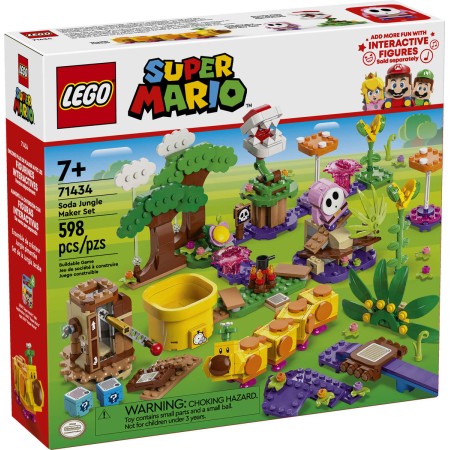 LEGO SUPER MARIO Tvořivá sada Soda Jungle 71434 STAVEBNICE