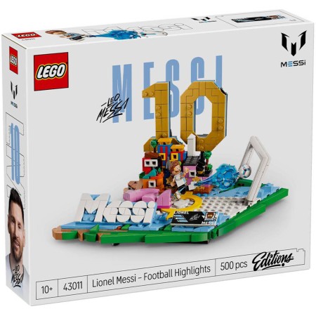 LEGO EDITIONS Lionel Messi Hvězdné momenty fotbalu 43011 STAVEBNICE