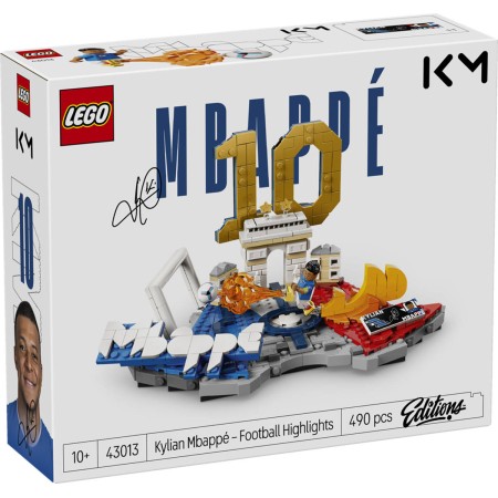 LEGO EDITIONS Kylian Mbappé Hvězdné momenty fotbalu 43013 STAVEBNICE