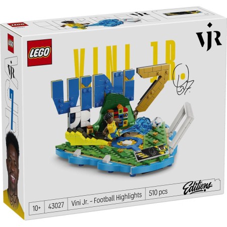 LEGO EDITIONS Vini Jr. Hvězdné momenty fotbalu 43027 STAVEBNICE