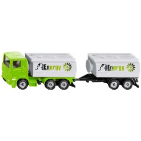 SIKU Auto kamion cisterna set s vlekem kovový model 1690