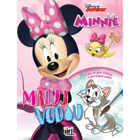 JIRI MODELS Maluj vodou A4 Disney Minnie Mouse omalovánky