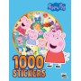 JIRI MODELS 1000 samolepek v sešitu prasátko Peppa Pig