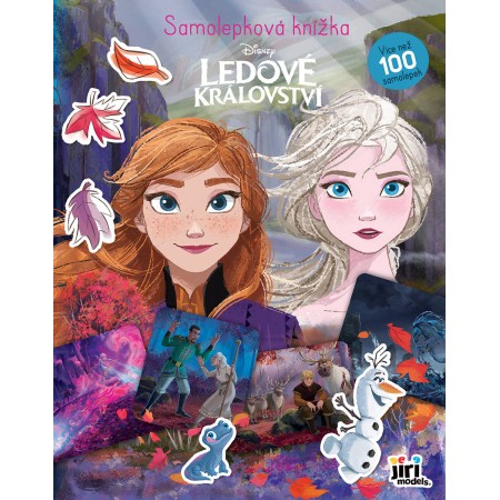 JIRI MODELS Samolepková knížka Frozen (Ledové Království) 100+ samolepek