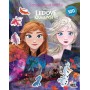 JIRI MODELS Samolepková knížka Frozen (Ledové Království) 100+ samolepek