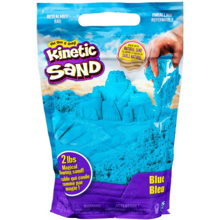 SPIN MASTER Kinetic Sand modrý 900g tekutý písek