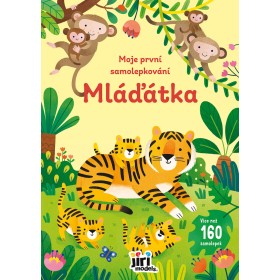 JIRI MODELS Moje první samolepkování 160+ Zvířátka mláďátka