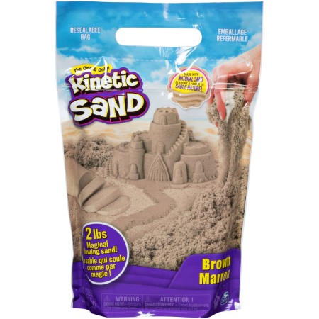 SPIN MASTER Kinetic Sand hnědý 900g tekutý písek