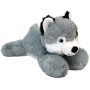 PLYŠ Pes Husky ležící 23cm Eco-line *PLYŠOVÉ HRAČKY*