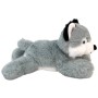 PLYŠ Pes Husky ležící 23cm Eco-line *PLYŠOVÉ HRAČKY*