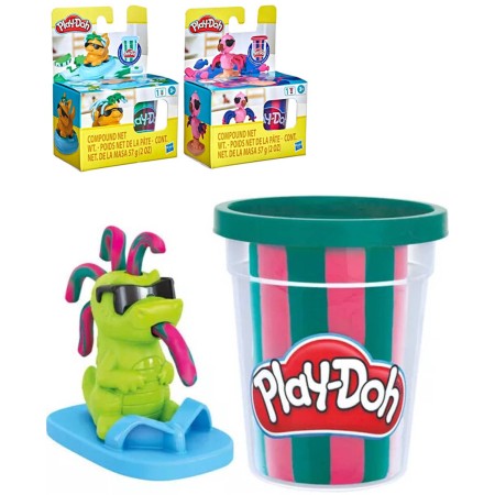 HASBRO PLAY-DOH Zábavní kamarádi set modelína s formičkami 3 druhy