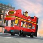 LEGO CITY Červený dvoupodlažní vyhlídkový autobus 60407 STAVEBNICE