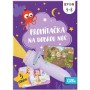 ALBI Kvído Promítačka fialová svítilna projektor na baterie Světlo