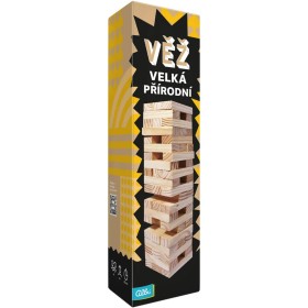 ALBI HRA Věž Jenga velká přírodní 63 kamenů *DŘEVĚNÉ HRAČKY*