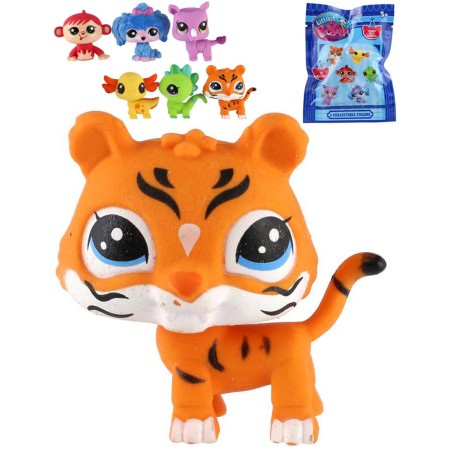 LPS Littlest Pet Shop figurka zvířátko mazací guma s překvapením