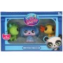 LPS Littlest Pet Shop figurka zvířátko mazací guma set 3ks