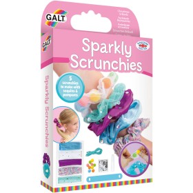 GALT Třpytivé gumičky do vlasů Scrunchies kreativní set výroba gumiček