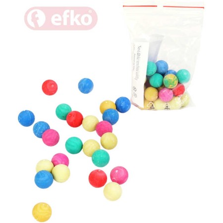 EFKO Kuličky pastelové nerozbitné v sáčku Těžký plast