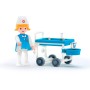 EFKO IGRÁČEK Zdravotní sestra povolání set figurka kloubová s doplňky