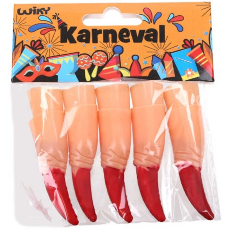 KARNEVAL Prsty čarodějnické set 10ks *KARNEVALOVÝ DOPLNĚK*