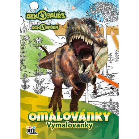 JIRI MODELS Omalovánky A4 Dinosauři