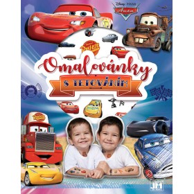 JIRI MODELS Omalovánky + tetování Auta (Cars)