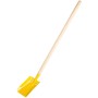 DŘEVO Lopata žlutá dětské nářadí s násadou 80cm kov *DŘEVĚNÉ HRAČKY*