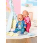 ZAPF BABY BORN Sametové dupačky modré 43cm pro panenku miminko