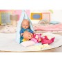 ZAPF BABY BORN Sametové dupačky modré 43cm pro panenku miminko