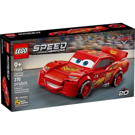 LEGO SPEED CHAMPIONS Blesk McQueen Auta (Cars) 77255 STAVEBNICE