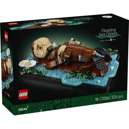 LEGO IDEAS Plavající mořské vydry 21366 STAVEBNICE