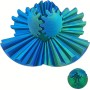 Hlavolam míček antistresový 3D tisk s přeměnou 3v1 6cm 2 barvy