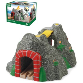 BRIO Tunel kamenný se zvukem doplněk k vláčkodráze na baterie Zvuk