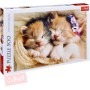 TREFL PUZZLE Foto Spící koťata 500 dílků 48x34cm skládačka 137271